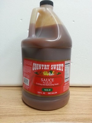 Country Sweet Sauce  MILD- Gallon 